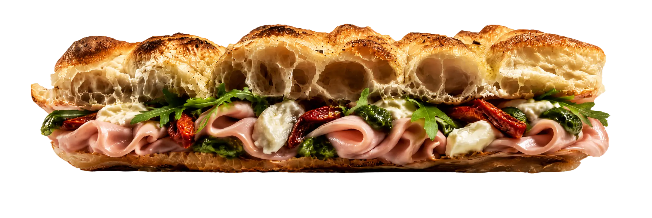 Focaccia ripiena
