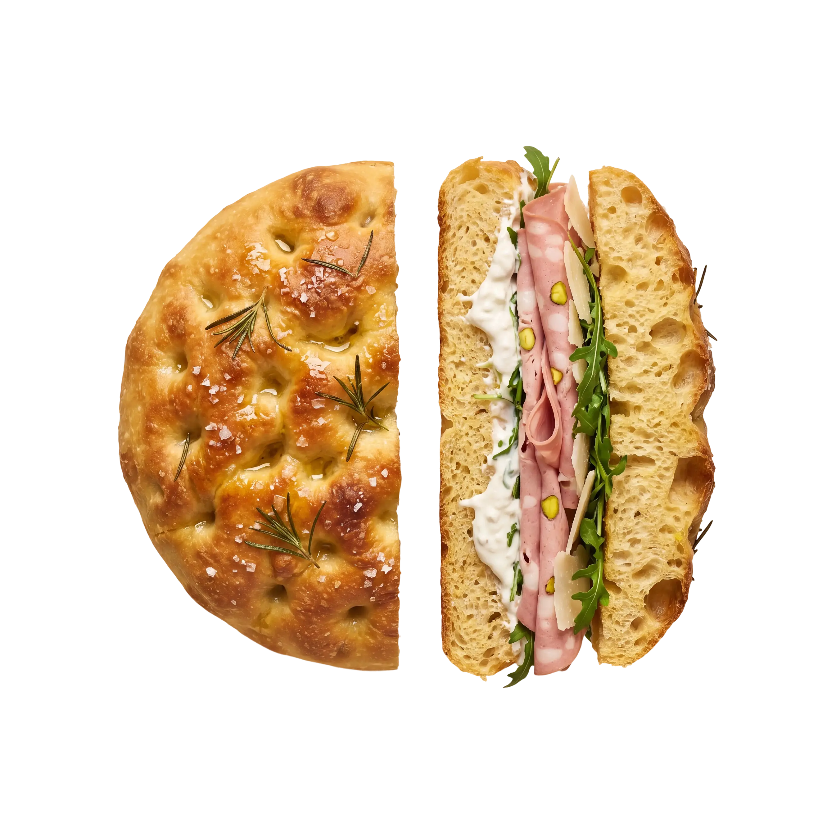 Focaccia ripiena